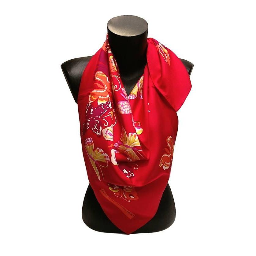 carres-90cm-dufy-papillons-t-rouge