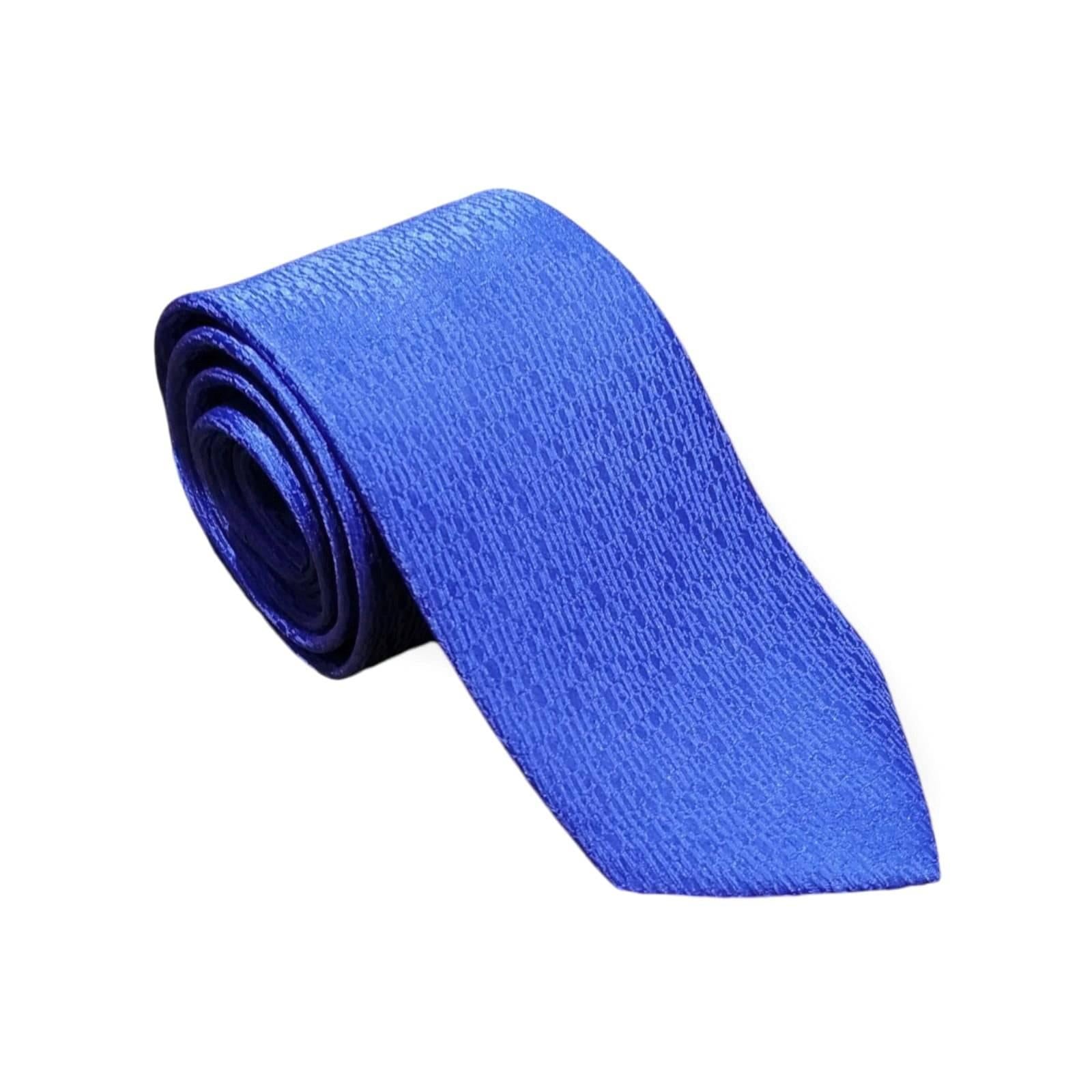 cravates-tissees-jacquard-unie-initiales-lavande