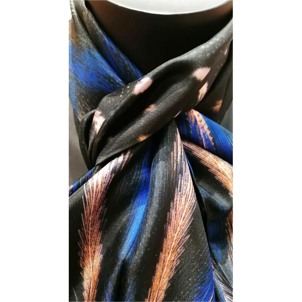 echarpes-homme-plumes-bleu-4