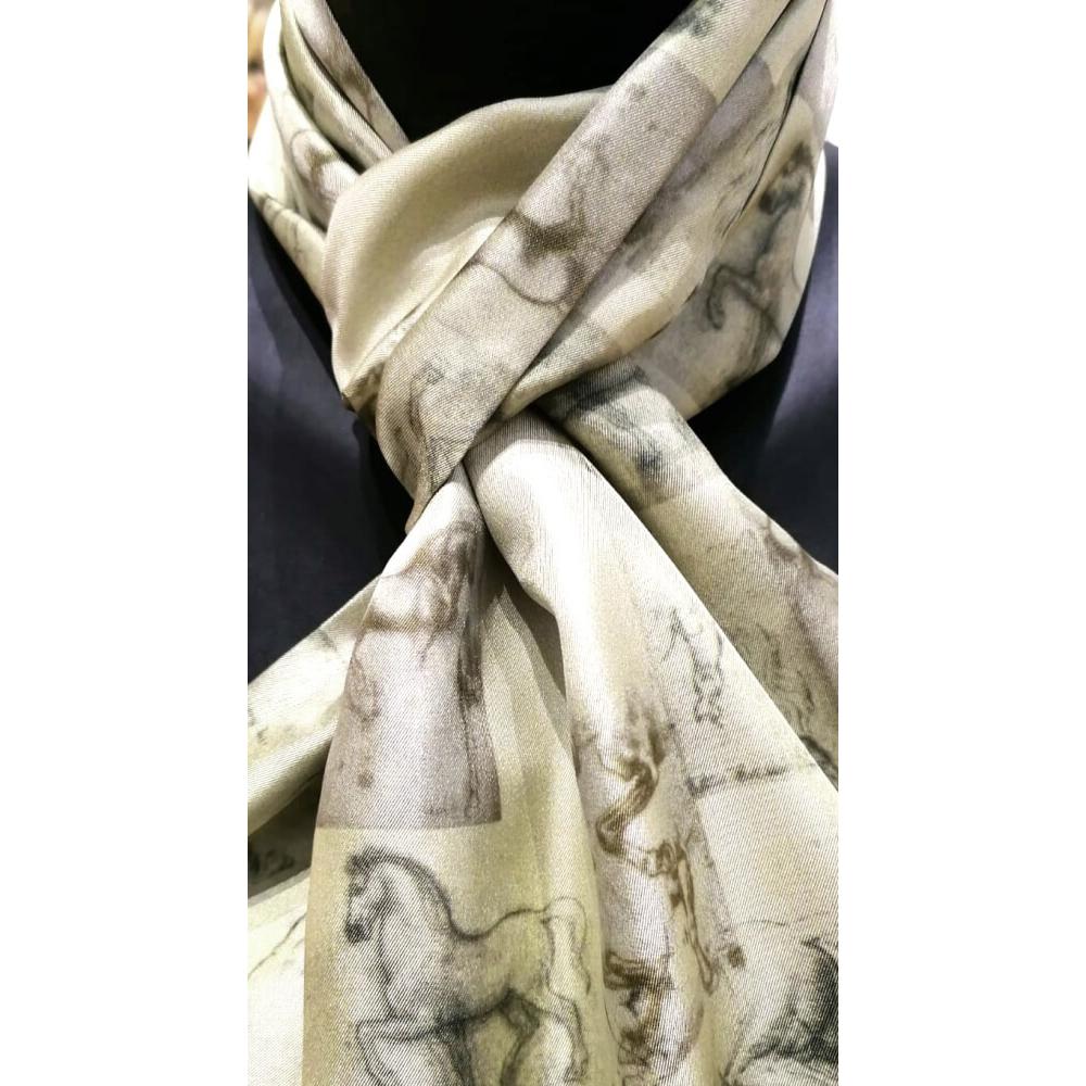 echarpes-homme-vinci-chevaux-khaki-4