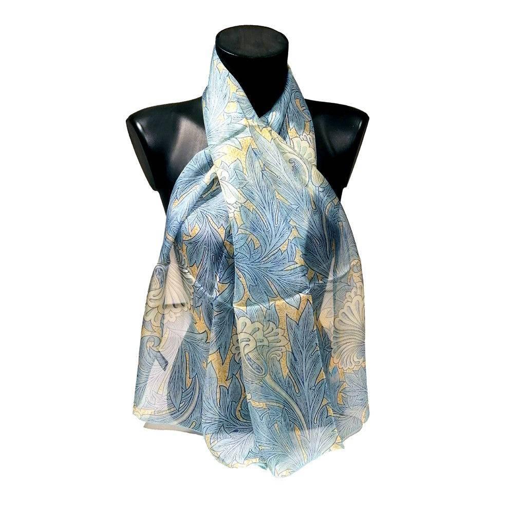 echarpes-longues-140cm-morris-feuilles-d-acanthe