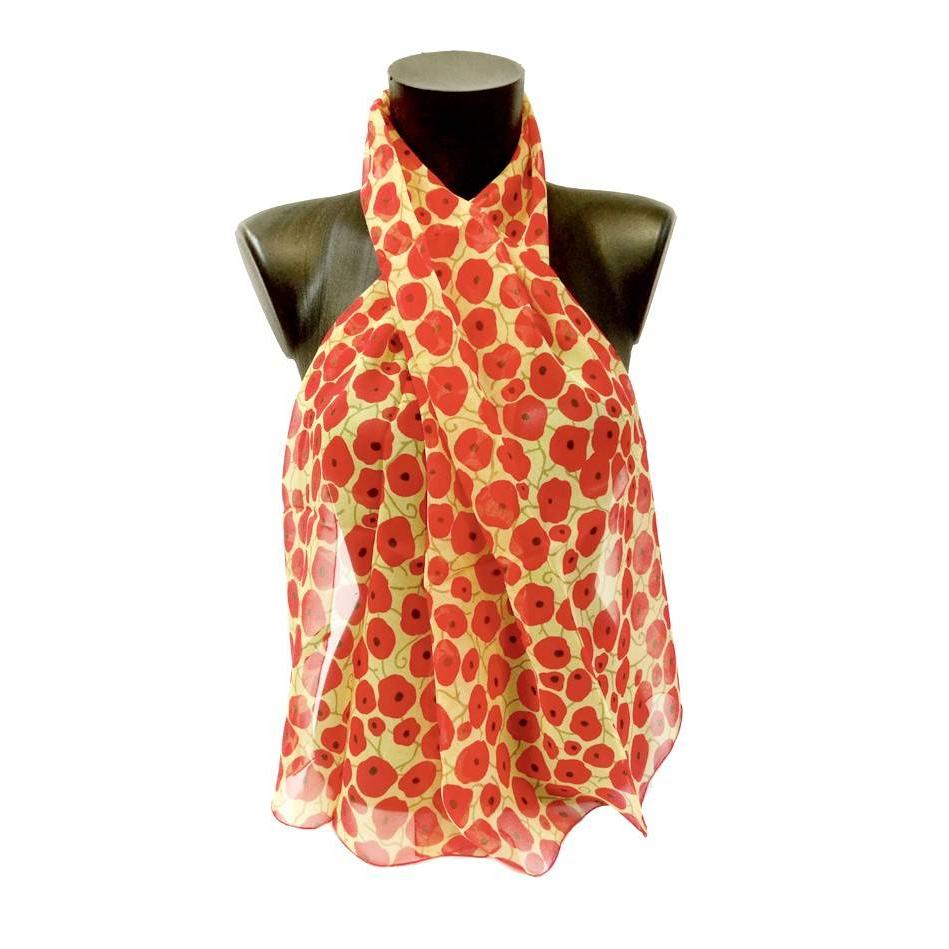 echarpes-longues-140cm-ruhlmann-dessin-textile-rouge
