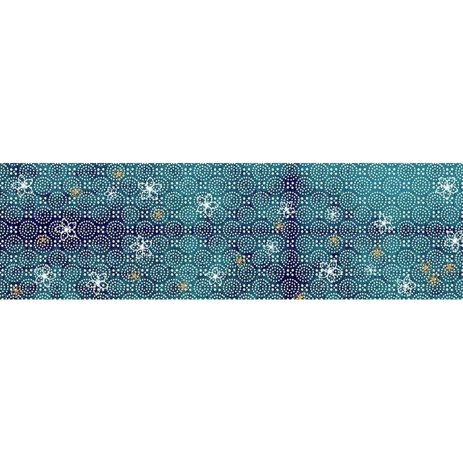 echarpes-longues-140cm-sakura-vert-canard-2