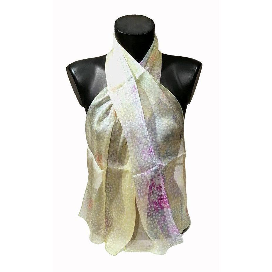 echarpes-longues-140cm-sakura-vert-d-eau