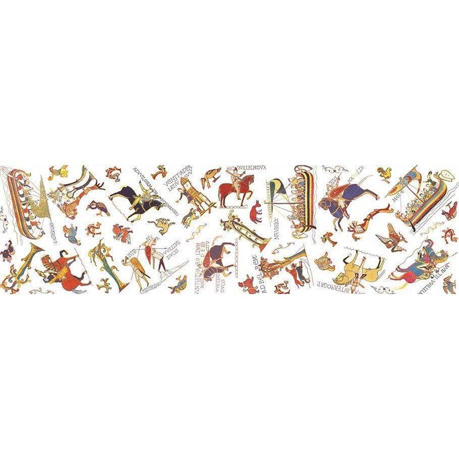 echarpes-longues-140cm-tapisserie-de-bayeux-la-bataille-blanc-3