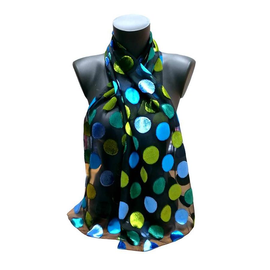 echarpes-longues-velours-pois-4-bleu-vert