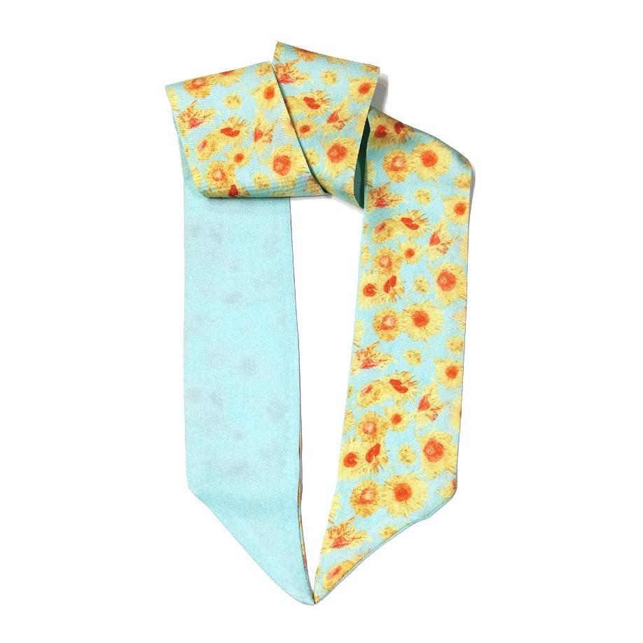 tours-de-cou-silky-van-gogh-les-tournesols-turquoise