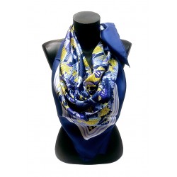 Foulard carré soie : Dufy - Deauville