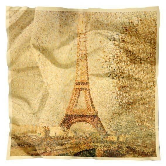 carres-90cm-seurat-la-tour-eiffel-2