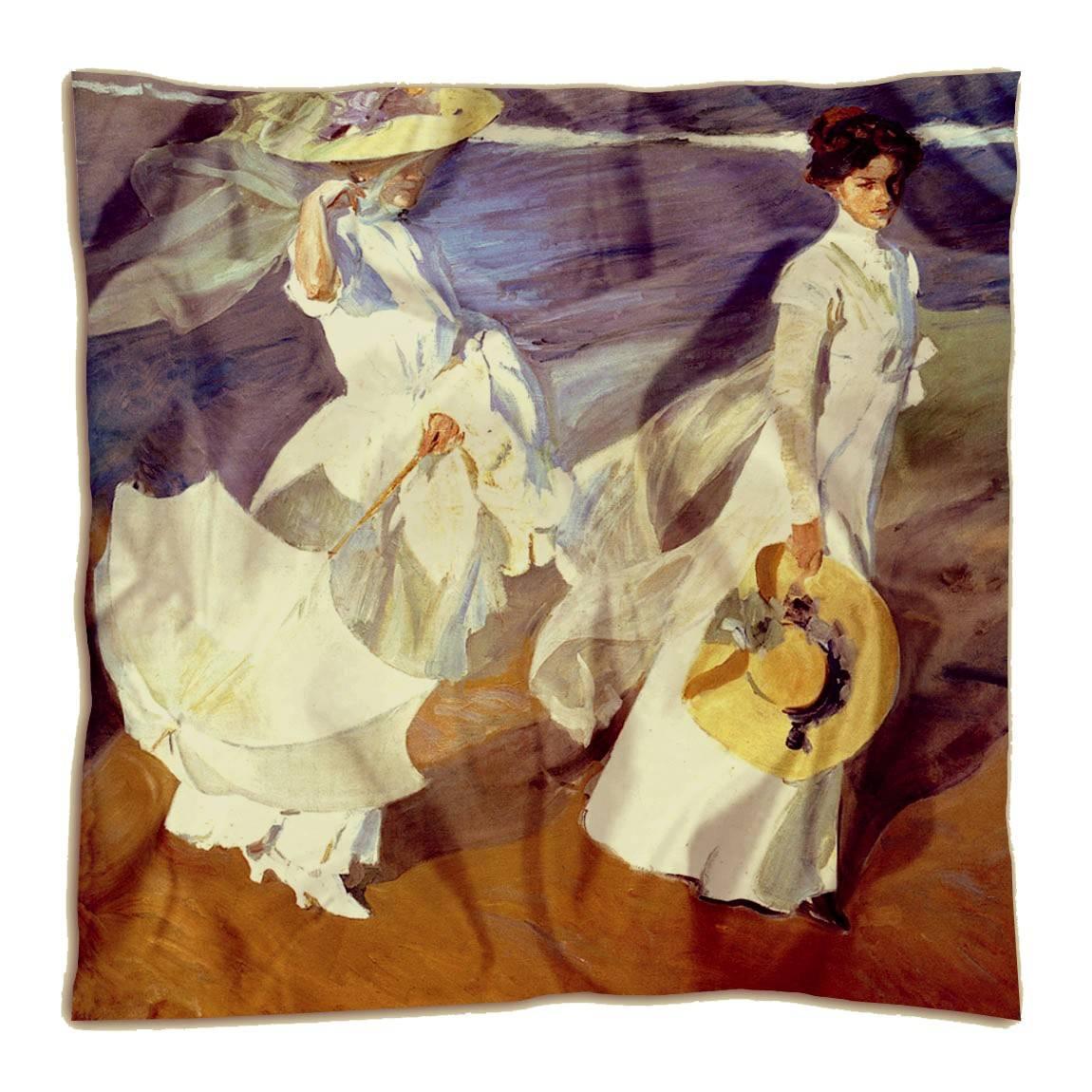 carres-90cm-sorolla-promenade-au-bord-de-mer-2