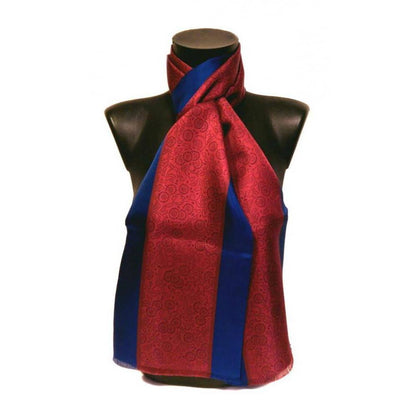 echarpes-homme-kimono-rouge-bleu