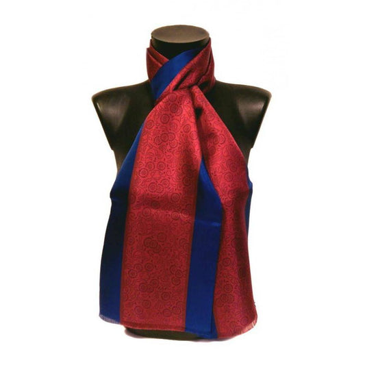 echarpes-homme-kimono-rouge-bleu