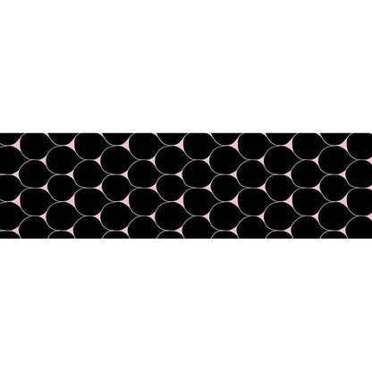 echarpes-longues-140cm-dufy-ecailles-noir-rose-2