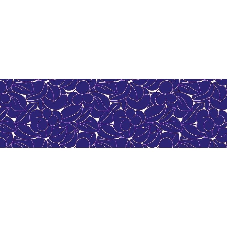 echarpes-longues-140cm-dufy-fleurs-monochromes-violet-fonce-2