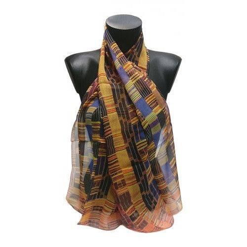 echarpes-longues-140cm-ethnique-afrique-jaune-violet