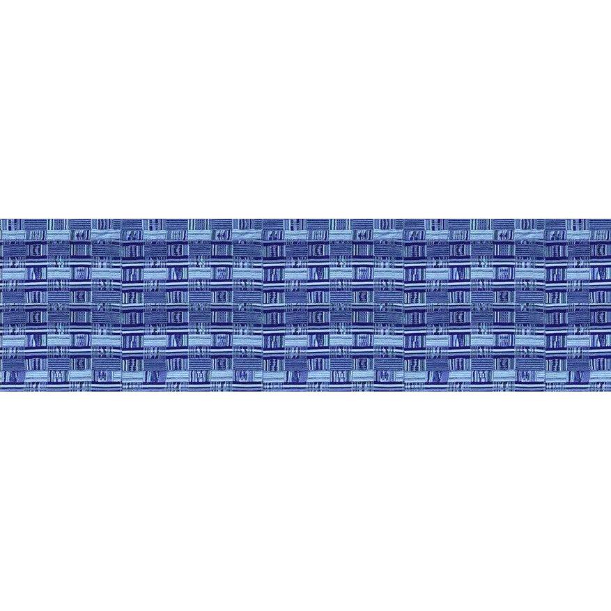 echarpes-longues-140cm-ethnique-ghana-kente-bleu-2