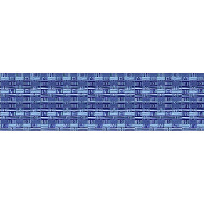 echarpes-longues-140cm-ethnique-ghana-kente-bleu-2