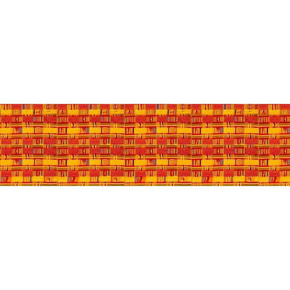 echarpes-longues-140cm-ethnique-ghana-kente-orange-2
