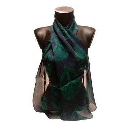 echarpes-longues-140cm-fortuny-fleurs-exotiques-marine