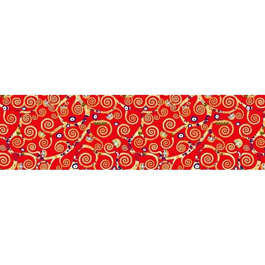 echarpes-longues-140cm-klimt-arbre-de-vie-rouge-2