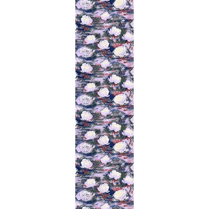 echarpes-longues-140cm-monet-nympheas-rose-3