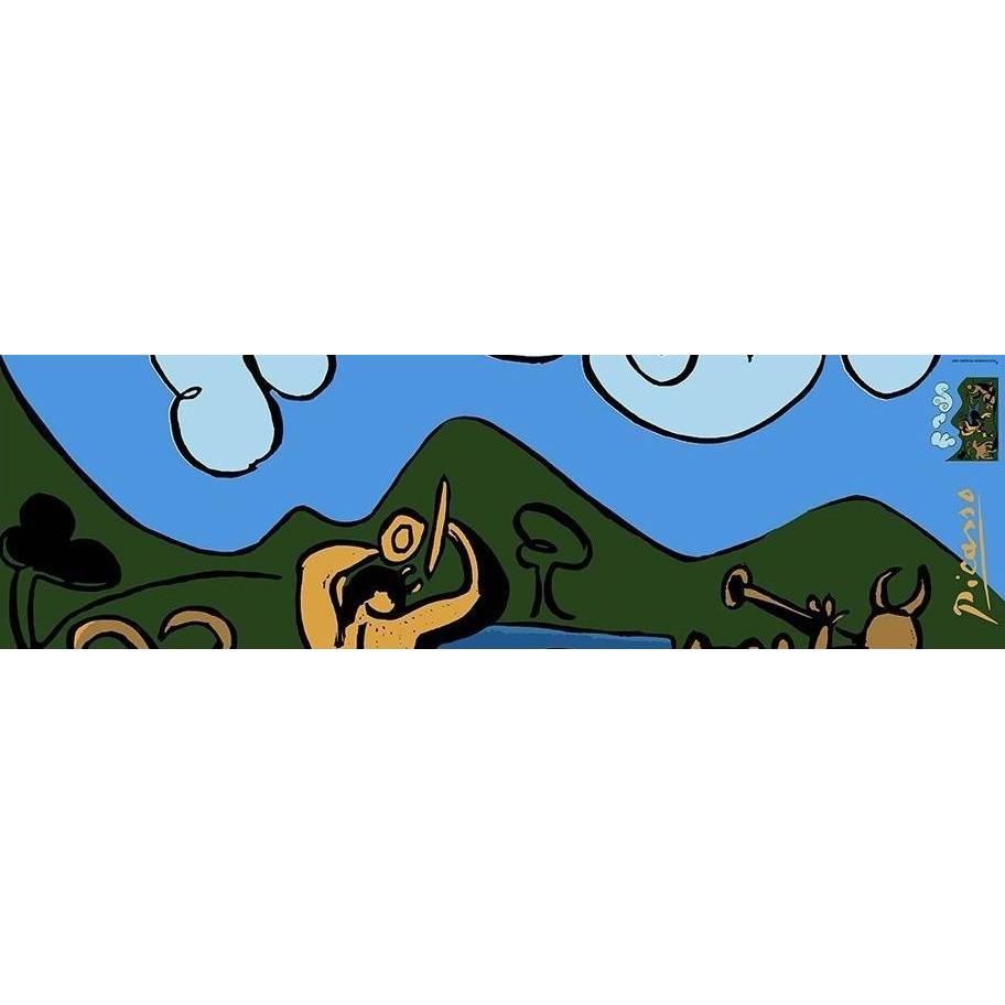 echarpes-longues-140cm-picasso-faunes-et-chevre-2