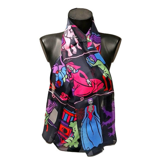 echarpes-longues-140cm-routes-de-la-soie-noir-violet