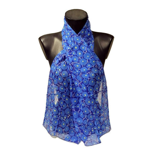 echarpes-longues-140cm-ruhlmann-dessin-textile-bleu