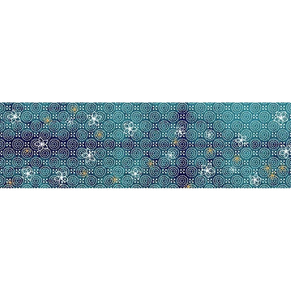 echarpes-longues-140cm-sakura-vert-canard-2